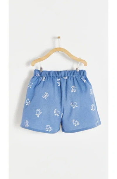 Babycottons Raphael Short In Blue