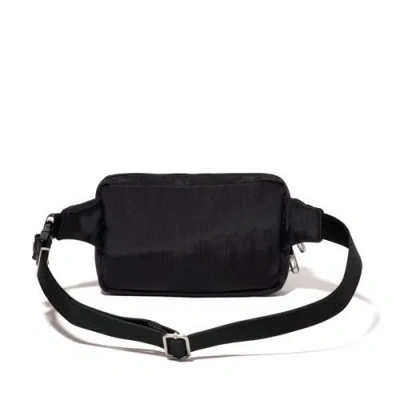 Baggallini Securtex Anti Theft Sling Belt Bag In Charcoal