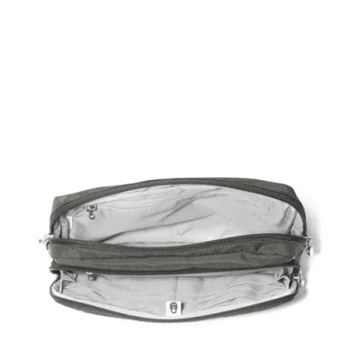 Baggallini Securtex Anti Theft Sling Belt Bag In Charcoal