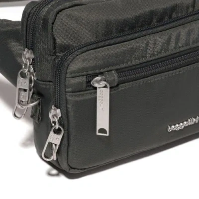 Baggallini Securtex Anti Theft Sling Belt Bag In Charcoal