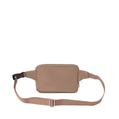 Baggallini Securtex Anti-theft Sling Belt Bag In Brown