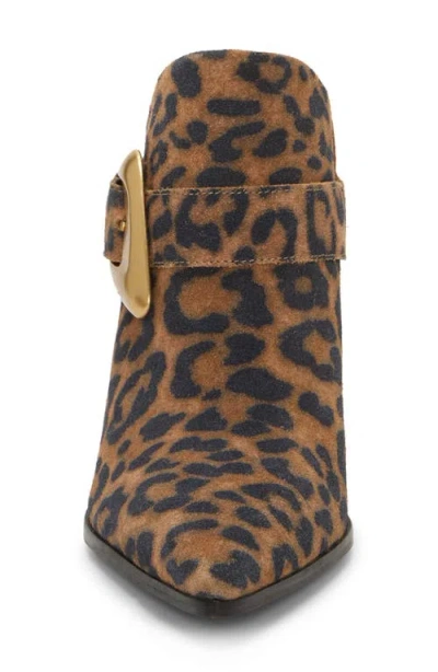 Vince Camuto Bailey Pointed Toe Mule In Animal Print