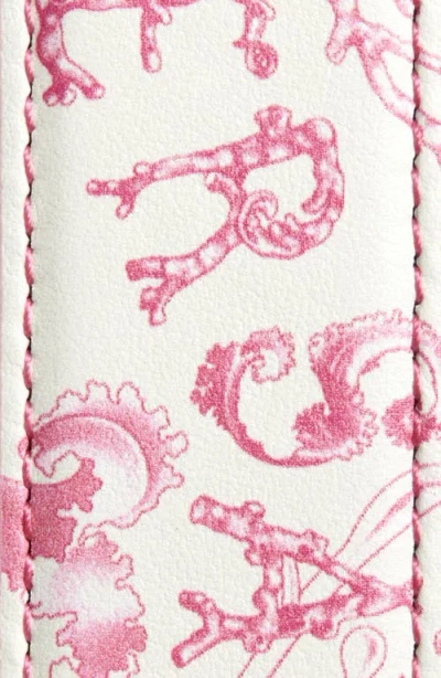 Versace Medusa Buckle Reversible Leather Belt In Purple