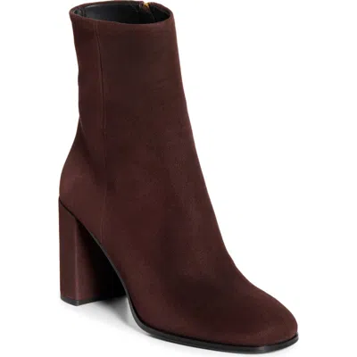 Prada 85mm Suede Block-heel Boots