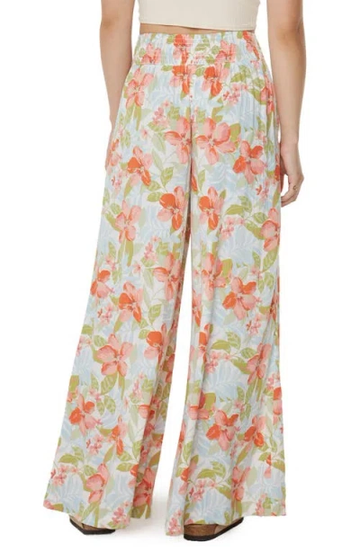 Roxy Sunset Daze Wide Leg Pants In Multi