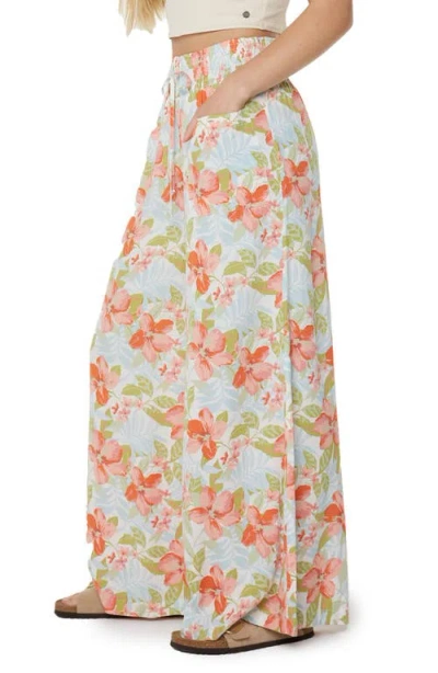 Roxy Sunset Daze Wide Leg Pants In Multi