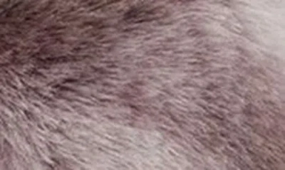 Memoi The Josephine Faux Fur Scuff Slipper In Neutral