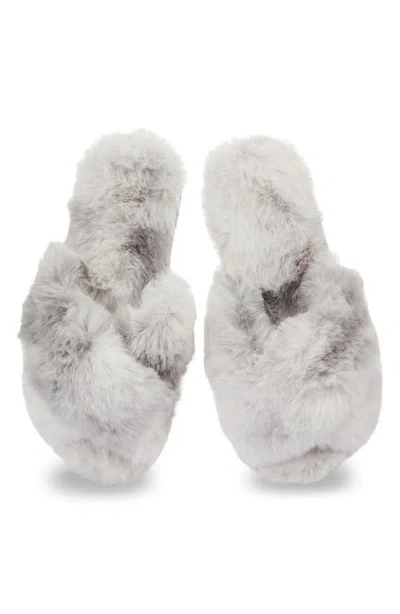 Memoi The Josephine Faux Fur Scuff Slipper In Multi | ModeSens