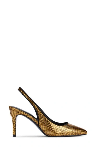 Karl Lagerfeld Women's Rosalyn Slingback Pumps In Yellow