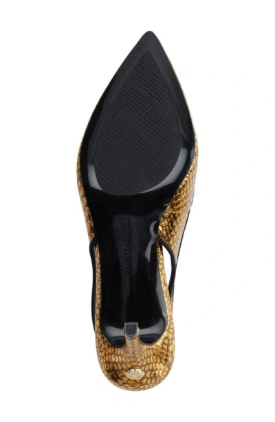 Karl Lagerfeld Women's Rosalyn Slingback Pumps In Yellow