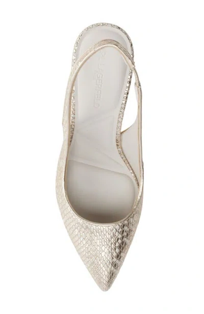 Karl Lagerfeld Women's Rosalyn Slingback Pumps