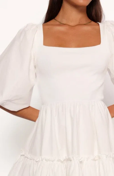 Petal And Pup Petal & Pup Meredith Fit & Flare Minidress In White