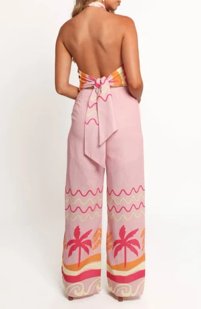 Petal And Pup Petal & Pup Aryn Halter Jumpsuit In Pink