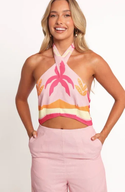 Petal And Pup Petal & Pup Aryn Halter Jumpsuit In Pink