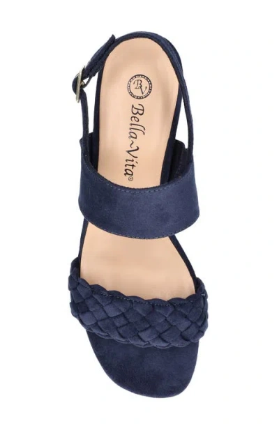 Bella Vita Women's Ellison Slingback Sandals In Blue