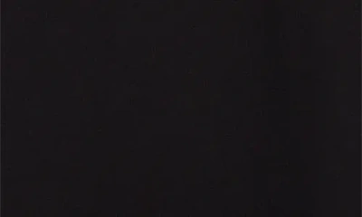 Balmain Crew Neck Flocked Letter T-shirt In Black