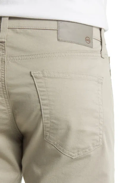 Ag Everett Commuter Performance Slim Straight Pants In Neutral