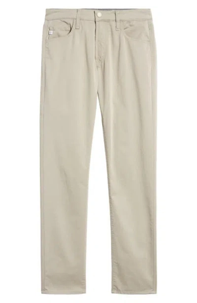 Ag Everett Commuter Performance Slim Straight Pants In Neutral