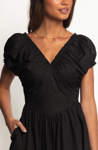 Petal And Pup Petal & Pup Larson Midi Sundress In Black