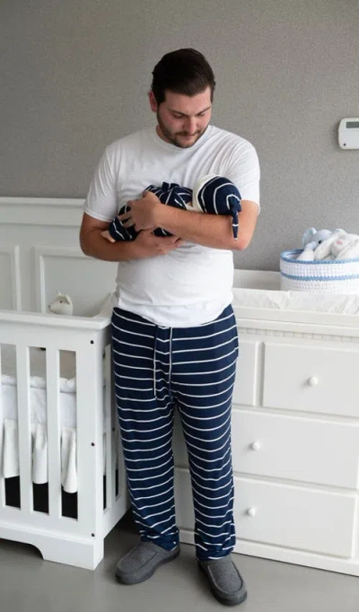 Everly Grey Oliver Pajama Pants In Blue