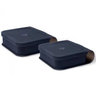 Silipint Silicone Go Go Bowls 2pk Sandwich Size Smoke