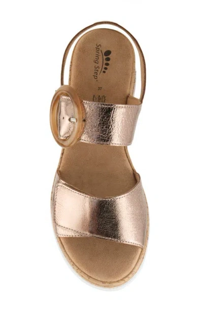 Spring Step Abarah Slingback Platform Sandal