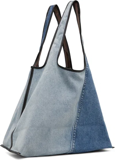 3.1 Phillip Lim Denim Market Tote Indigo
