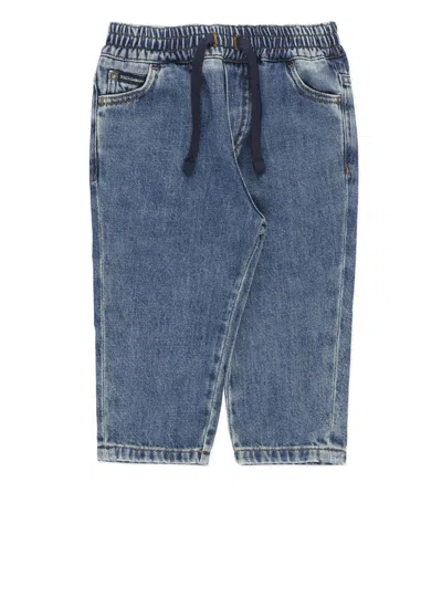 Dolce & Gabbana Denim Trousers In Blue