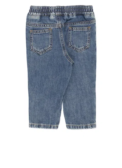 Dolce & Gabbana Denim Trousers In Blue