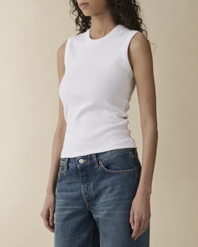 Jeanerica Tank In White