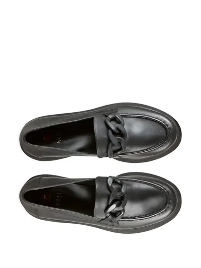 Hogl Chunky-sole Leather Loafers