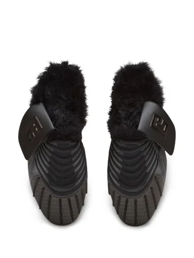 Balmain Clogs-type Slides In Black