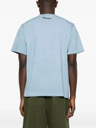 Inbetweeners Logo-appliqué T-shirt In Blue