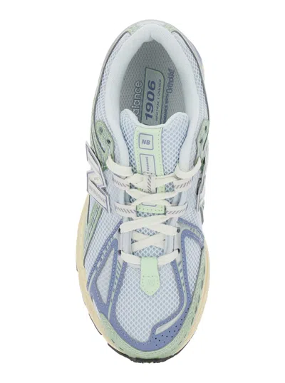 New Balance Blue Low Top Sneaker With Logo Patch On Tongue And Side And Perforated Panels In Tech Fabric Unisex In Gray