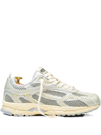 Mercer The Re-run Mesh-panel Running Sneakers In Nude