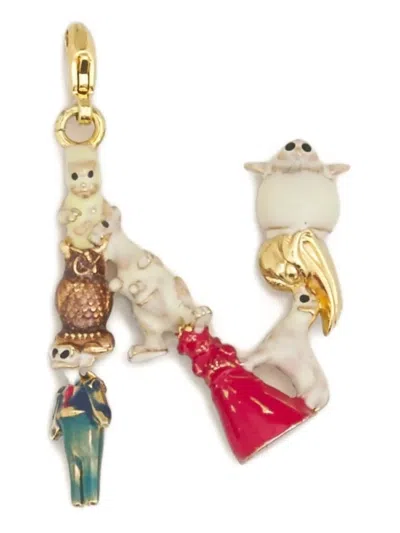 Marni Statement Charm In Multi