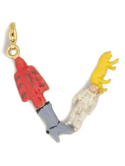 Marni Statement Charm In Multi