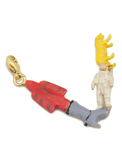 Marni Statement Charm In Multi