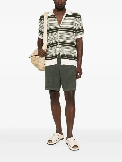 Nn07 Organic Cotton Nolan Shirt In Gray