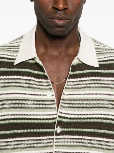 Nn07 Organic Cotton Nolan Shirt In Gray