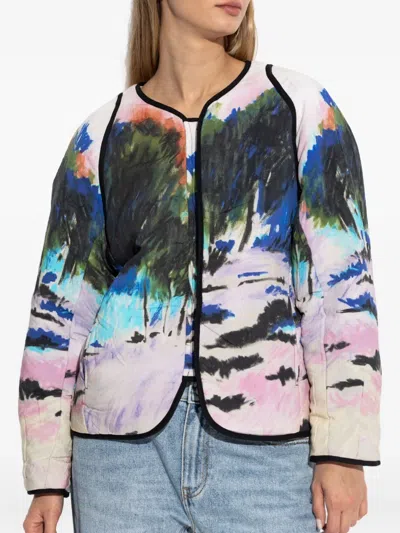 Munthe Floral-print Jacket In Multi
