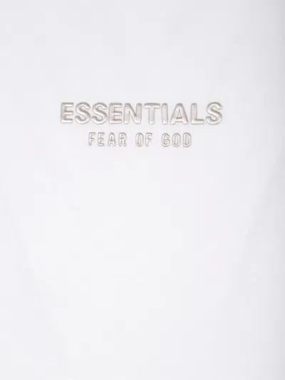 Essentials T-shirt Aus Baumwollgemisch In White