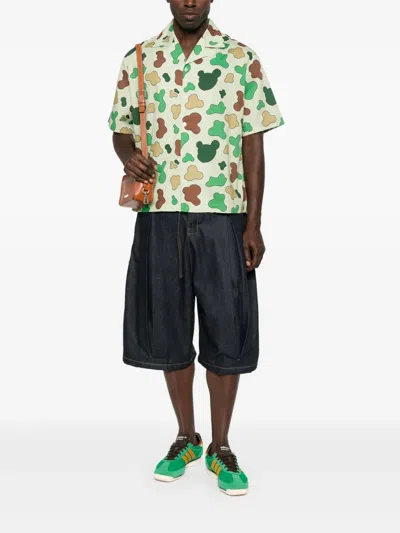 Inbetweeners Graphic-print Shirt In Green