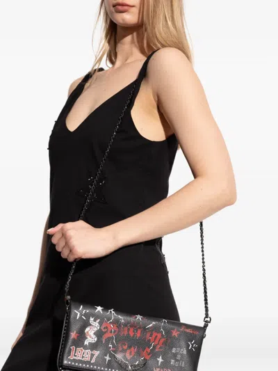 Zadig & Voltaire Chain Strap Flap Shoulder Bag