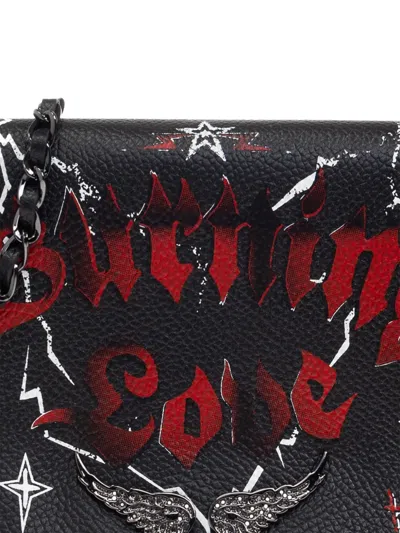 Zadig & Voltaire Chain Strap Flap Shoulder Bag