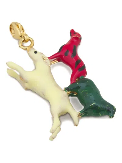 Marni Statement Charm In Multi