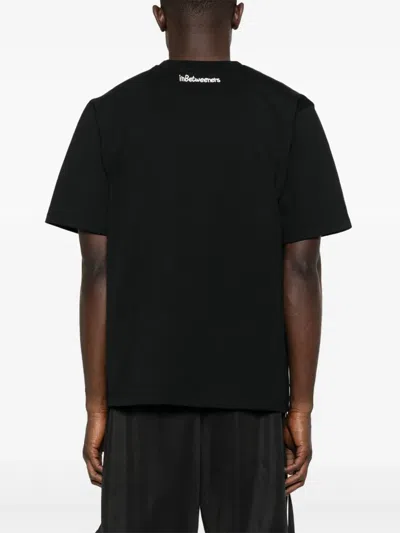 Inbetweeners Unisex Fruit & Bear Jersey T-shirt In Black