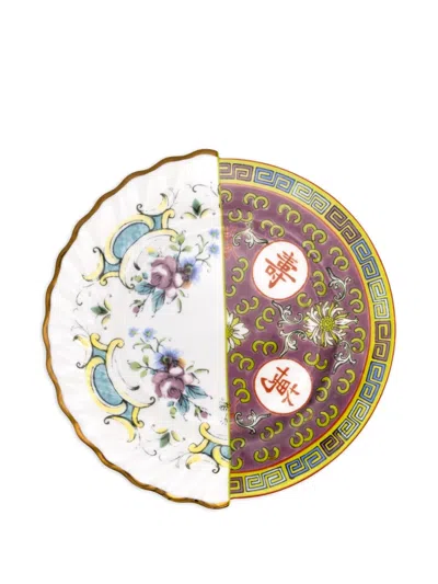 Seletti Eudossia Plate (set Of Two) In Multi