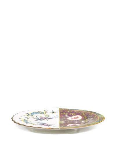Seletti Eudossia Plate (set Of Two) In Multi