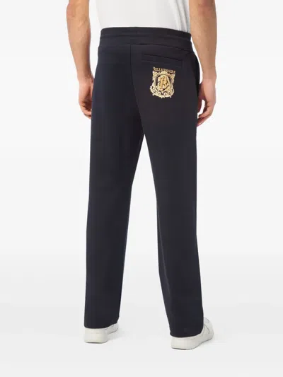 Billionaire Lion Frame Track Pants In Black